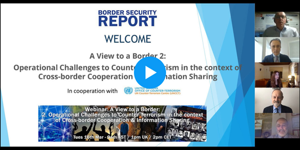 Webinar Library - Watch Again - Border Security Report