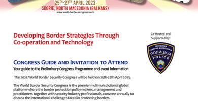 World Border Security Congress Announces Preliminary Agenda