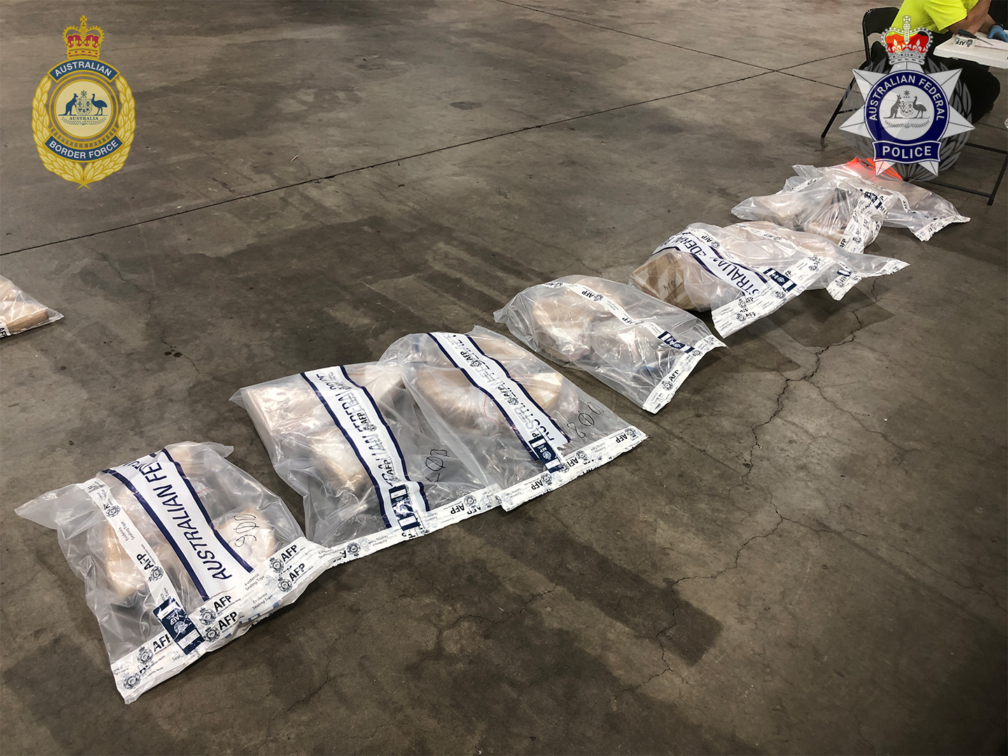 More than 300kg of methamphetamine hidden in steel machinery seized in ...