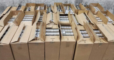Cigarettes and heated tobacco products detained by customs officers in the Silistra region Cigarettes and heated tobacco products detained by customs officers in the Silistra region