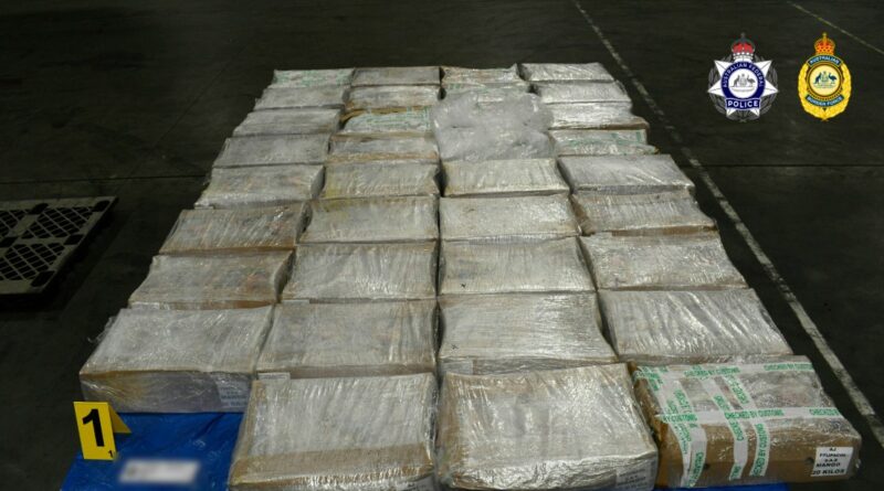 14kg of cocaine hidden in fruit pulp intercepted in Melbourne