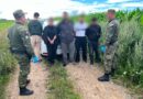 Polish Police and Border Guards detained two couriers and twelve foreigners who illegally crossed the border from Lithuania to Poland.