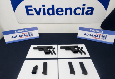 Chilean Customs detects two arms shipments entering Los Libertadores