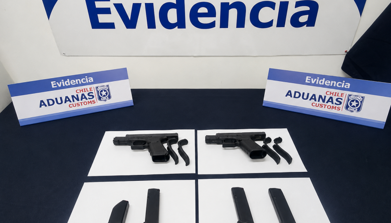 Chilean Customs detects two arms shipments entering Los Libertadores