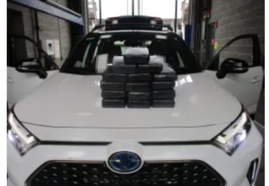 US CBP officers seize over 40 pounds of cocaine at the San Ysidro Port of Entry