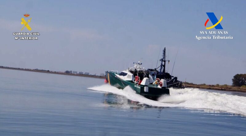 Ten members of a criminal organization arrested after a shooting attack on a Spanish Civil Guard patrol boat in the waters off Huelva