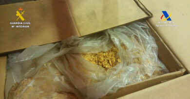 Twenty people arrested after the seizure of 23 tons of loose tobacco in Ciudad Real