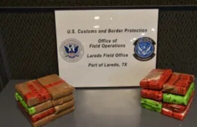 US CBP officers seize over $1.1 million in cocaine at Laredo Port of Entry