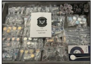 Shipment of counterfeit watches stopped by Indianapolis US CBP
