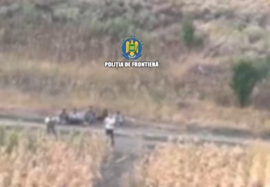 Five people detected at the Romanian-Serbian border after trying to enter Romania illegally