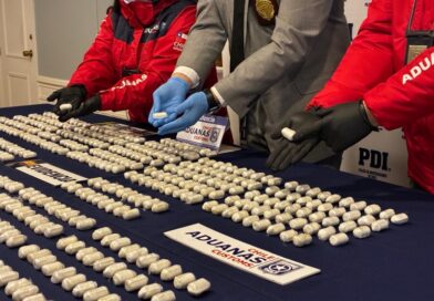 Chilean Customs officials detect almost 6 kilos of cocaine in the body of a passenger at Punta Arenas airport