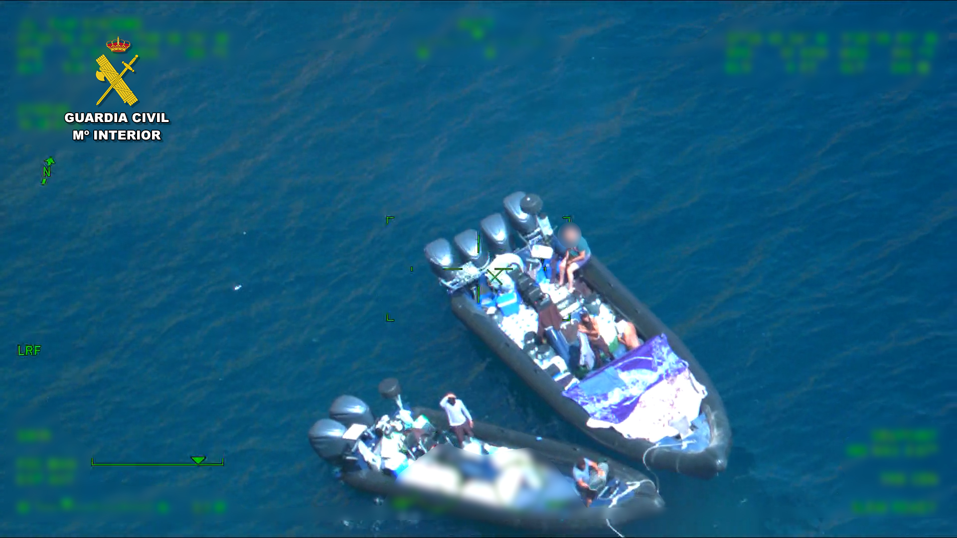 The Spanish Civil Guard arrests four skippers of migrant boats that transported migrants to the Peninsula along the Murcian coast