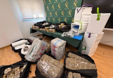 478 kilos of hashish seized hidden in a truck on the AP-15 in Navarra