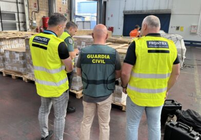 Ketamine among more than 12 kg of drugs seized at Madrid airport in operation co-led by Frontex