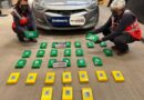 Image interpretation from a truck scanner allows the detection of more than 30 kilos of cocaine hidden in a vehicle in Chacalluta, Chile