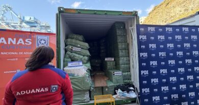 Chilean Customs alert allowed the detection of more than 100 shipments associated with poppers to dismantle a clandestine laboratory Chilean Customs alert allowed the detection of more than 100 shipments associated with poppers to dismantle a clandestine laboratory