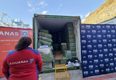 Chilean Customs alert allowed the detection of more than 100 shipments associated with poppers to dismantle a clandestine laboratory