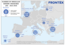 Frontex: Irregular border crossings into the EU down 1/3 in first 8 months of 2026