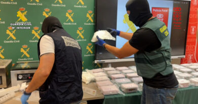 The largest synthetic drug lab located to date in Navarre has been dismantled The largest synthetic drug lab located to date in Navarre has been dismantled
