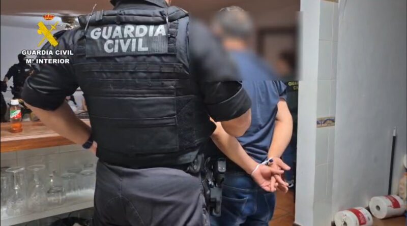 The Spanish Civil Guard frees 25 women in Ibiza who were being forced into prostitution by a criminal organization