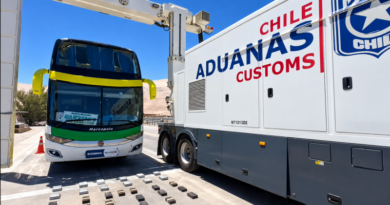Chilean Customs detects more than 34 kilos of drugs hidden in a bus